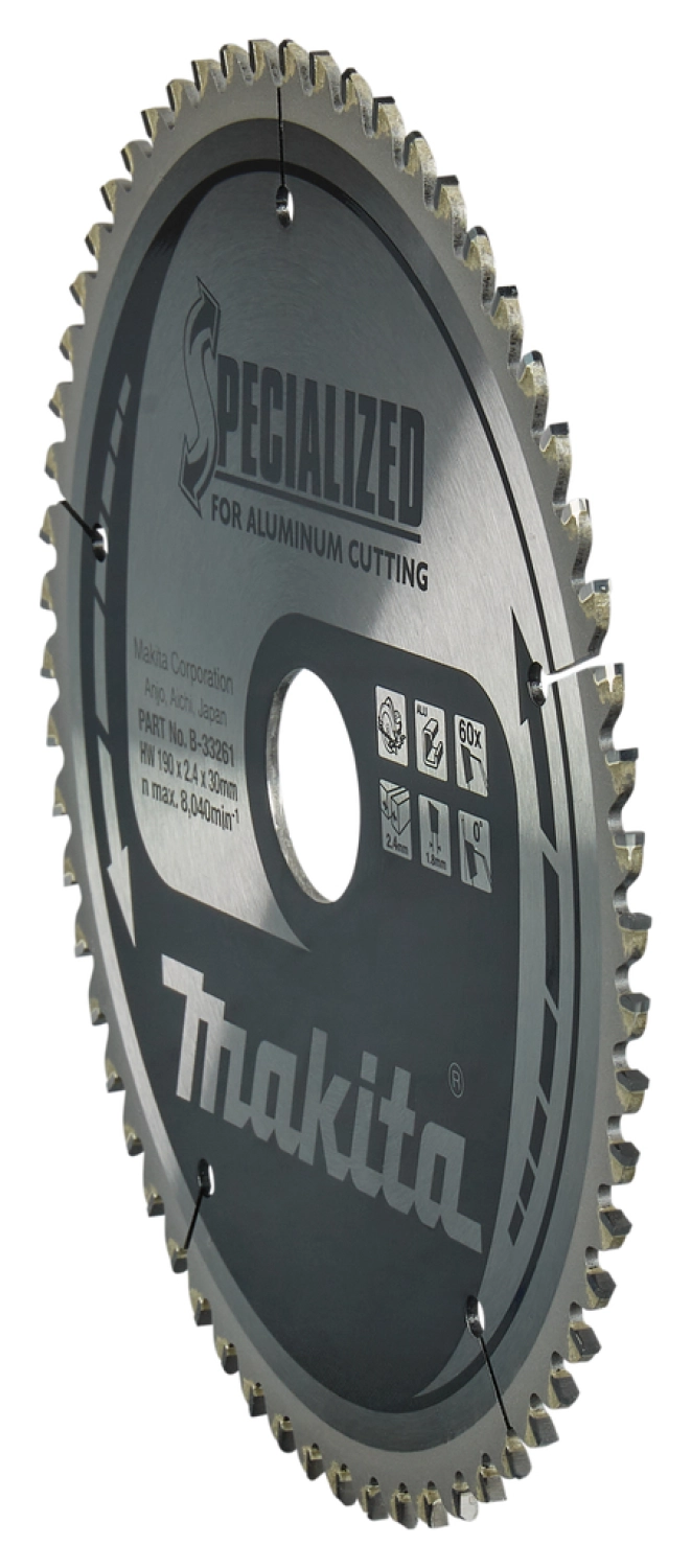 Makita B-33261 - Lame de scie circulaire  190x30mmx60T-image