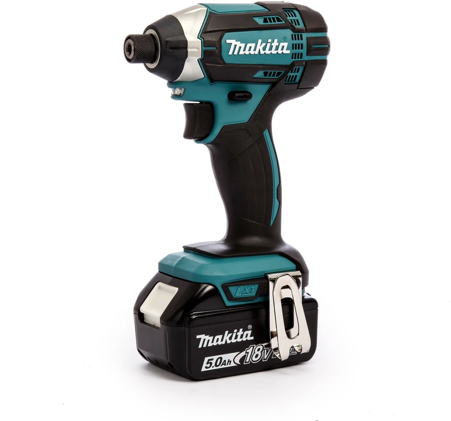 Makita DLX2145TJ - 2 outils sans-fil 18V Li-ion - Perceuse visseuse à percussion (DHP458) & Visseuse à percussion (DTD152) - Batteries 2 5,0 Ah) - MAKPAC-image