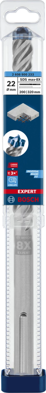 Bosch 2608900233 EXPERT Foret SDS Max-8X - 22x200x320mm-image