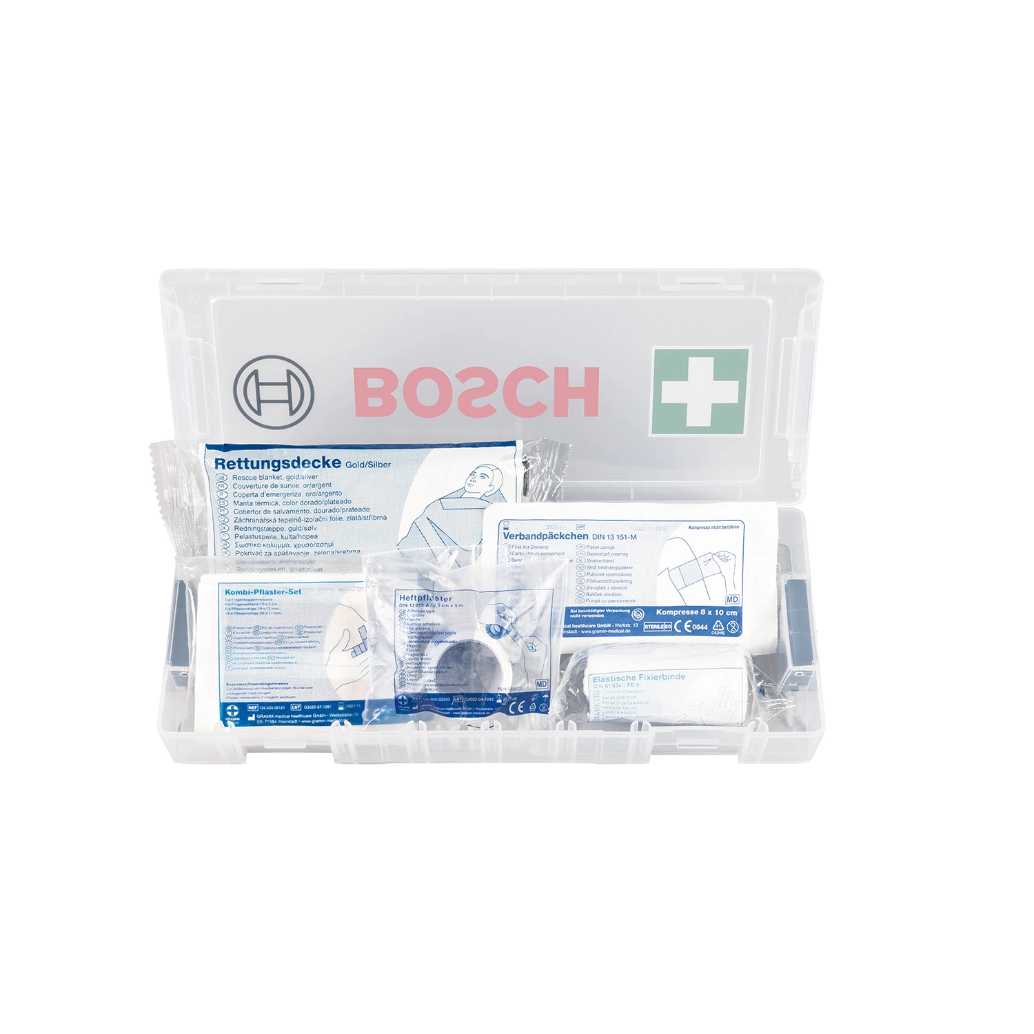 Bosch 1600A02X2S Trousse de premiers secours dans L-Boxx Micro - DIN 13157-image