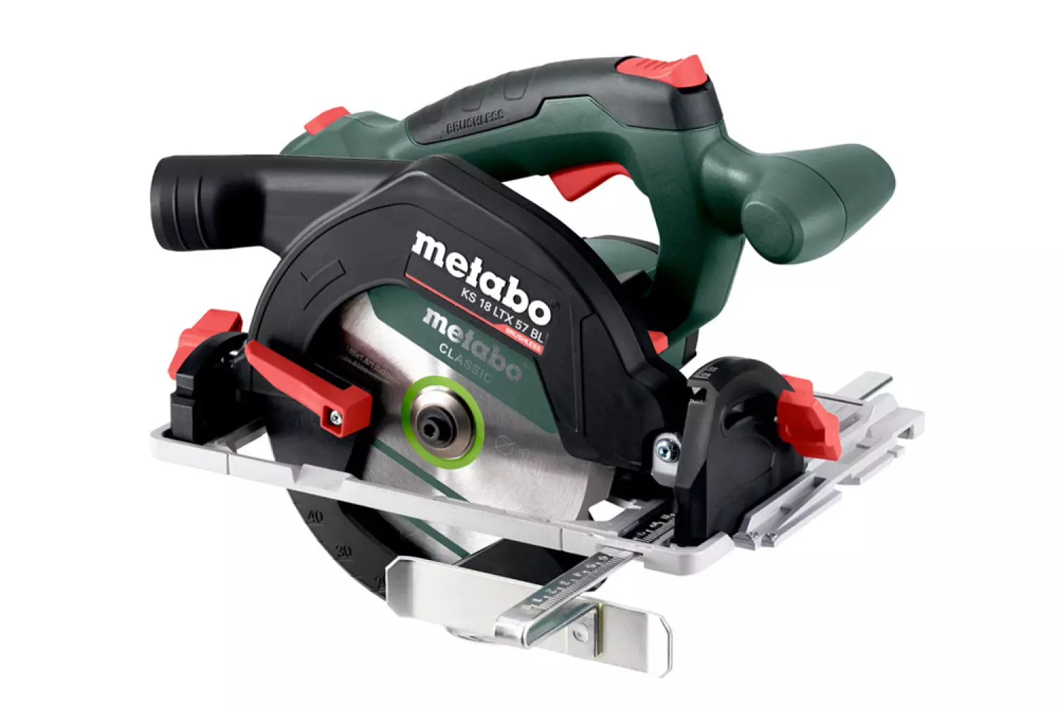 Metabo KS 18 LTX 57 BL 18V Li-ion  scie circulaire sans fil dans une MetaBox - 165mm-image
