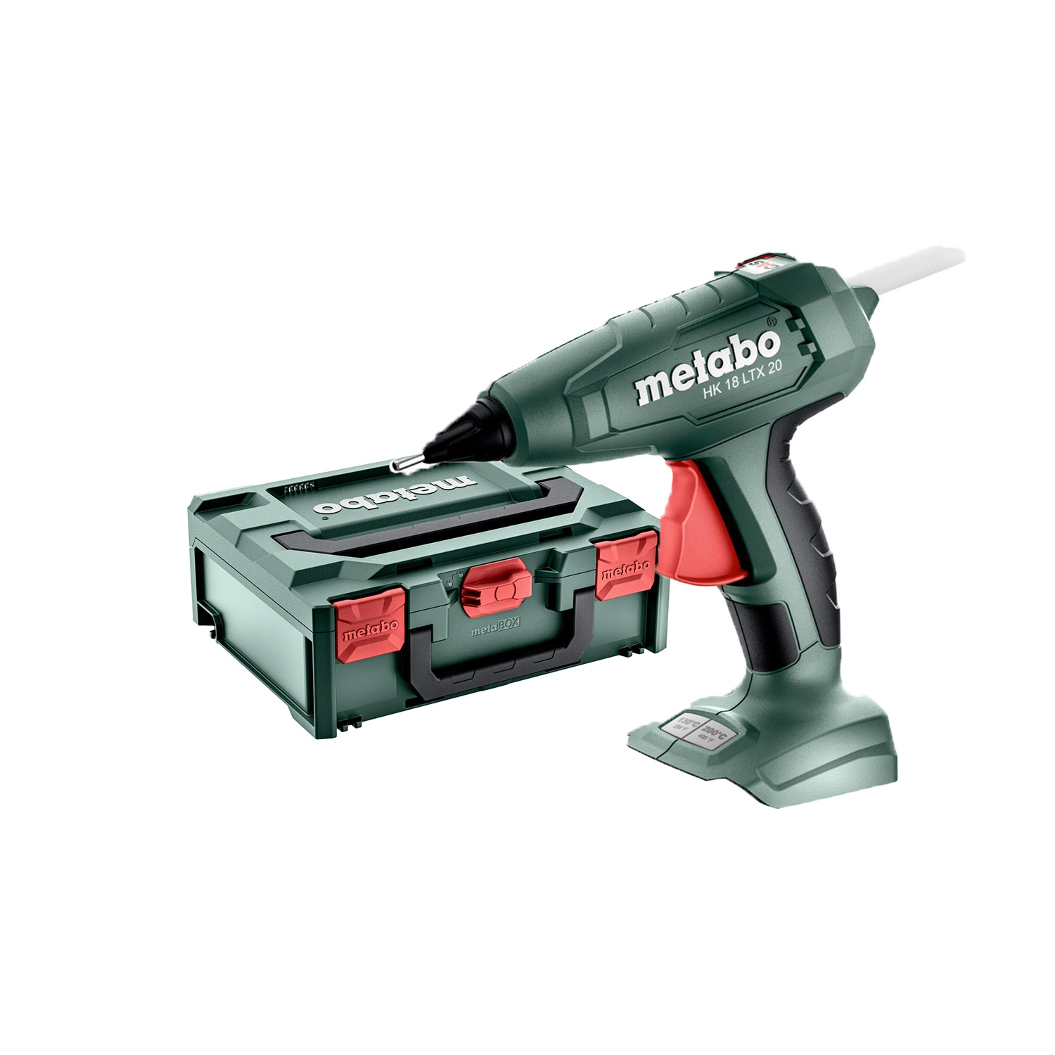 Metabo HK 18 LTX 20 18V Li-Ion accu lijmpistool body in Metabox - 11mm-image