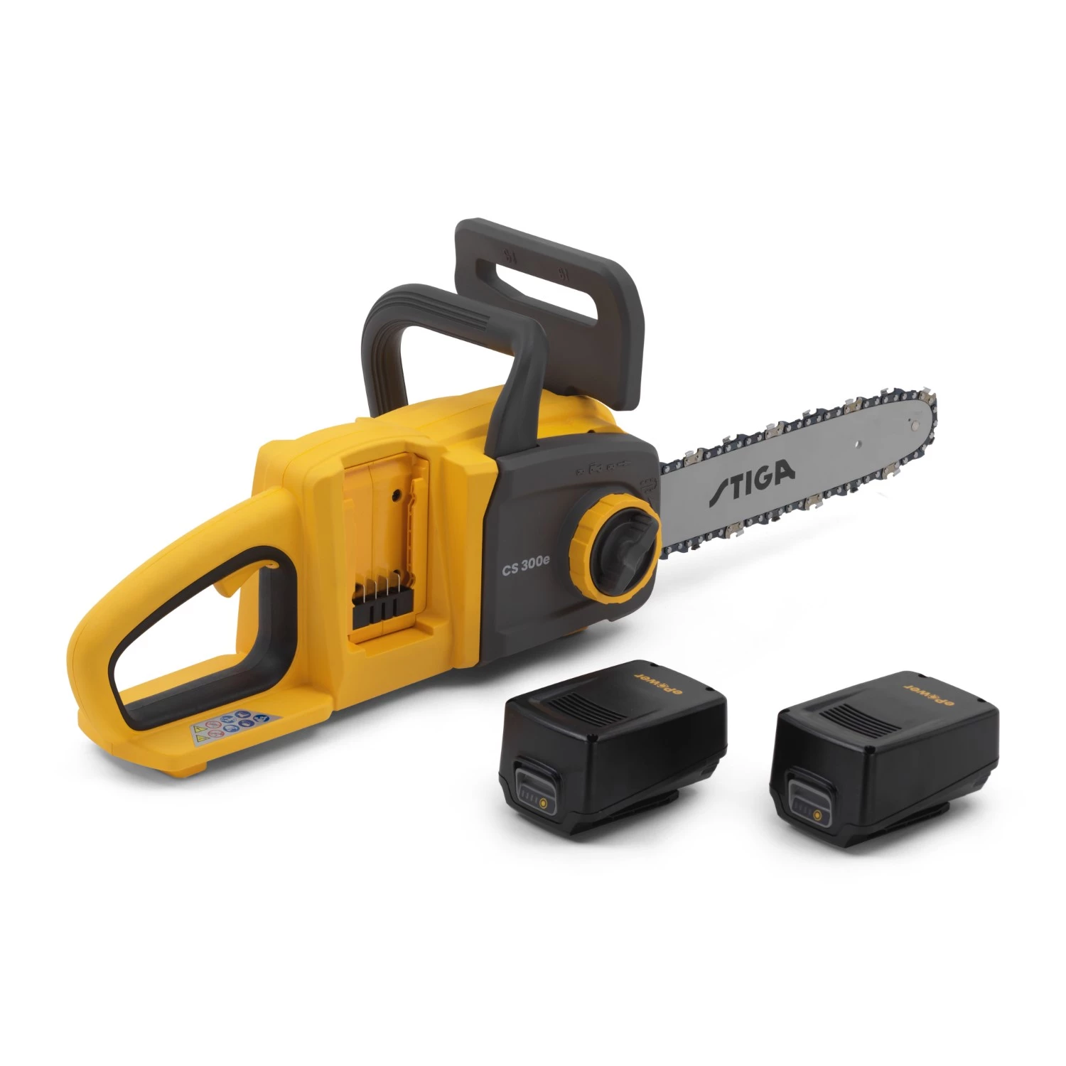 Stiga CS 300e Kit 20V Li-Ion accu kettingzaag set (2x 4.0Ah) - 30cm-image