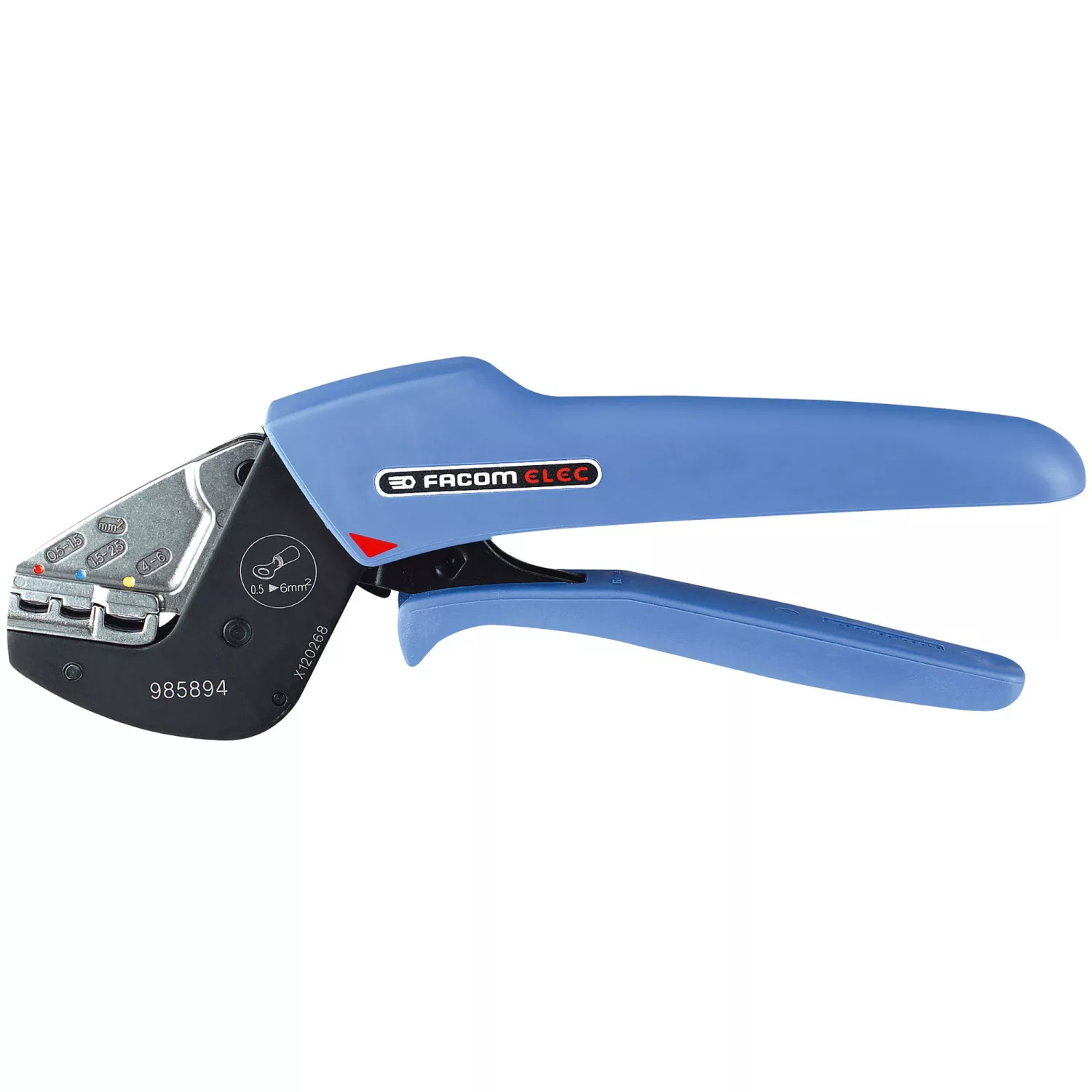 Facom 985894 Krimptang voor voorgeïsoleerde kabelschoenen - 0,3-6,0mm²