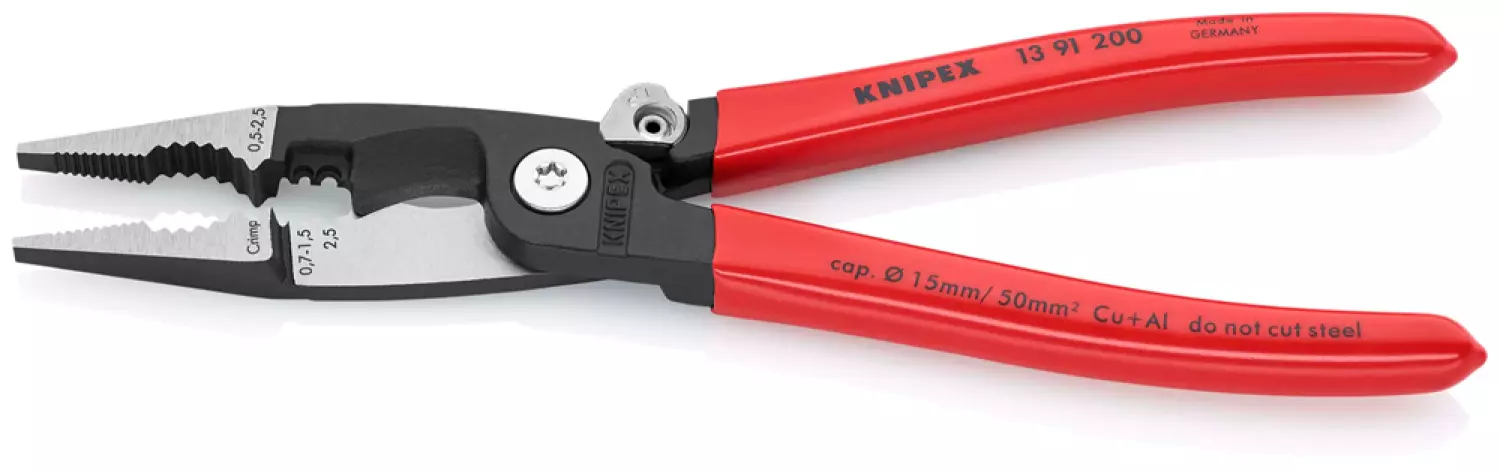 Knipex 1391200 Installatietang - Elektro - 200mm-image