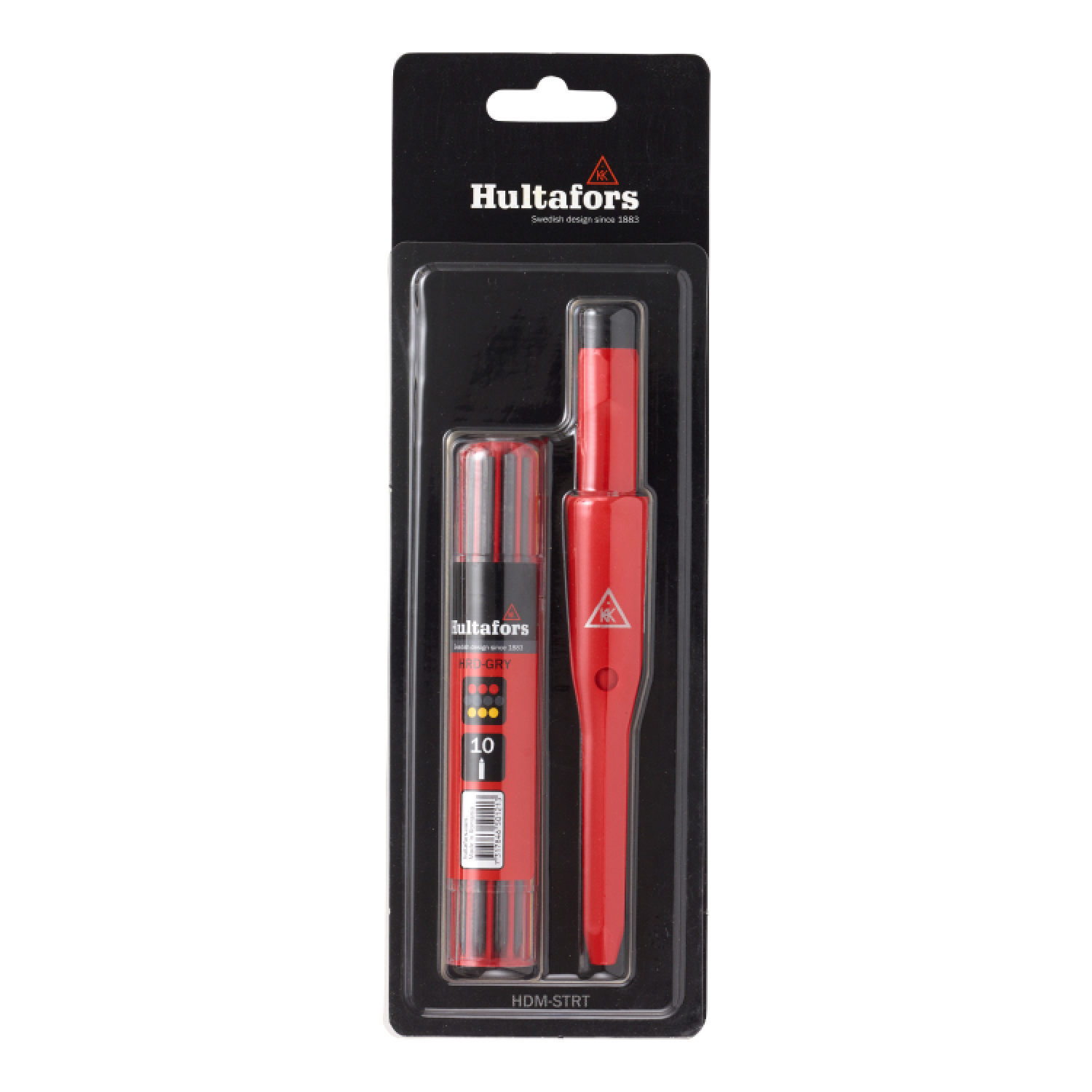 Hultafors 650230 Dry Marker + Navulling + MRS Metric Rafter Square Meetdriehoek 11 cm-image