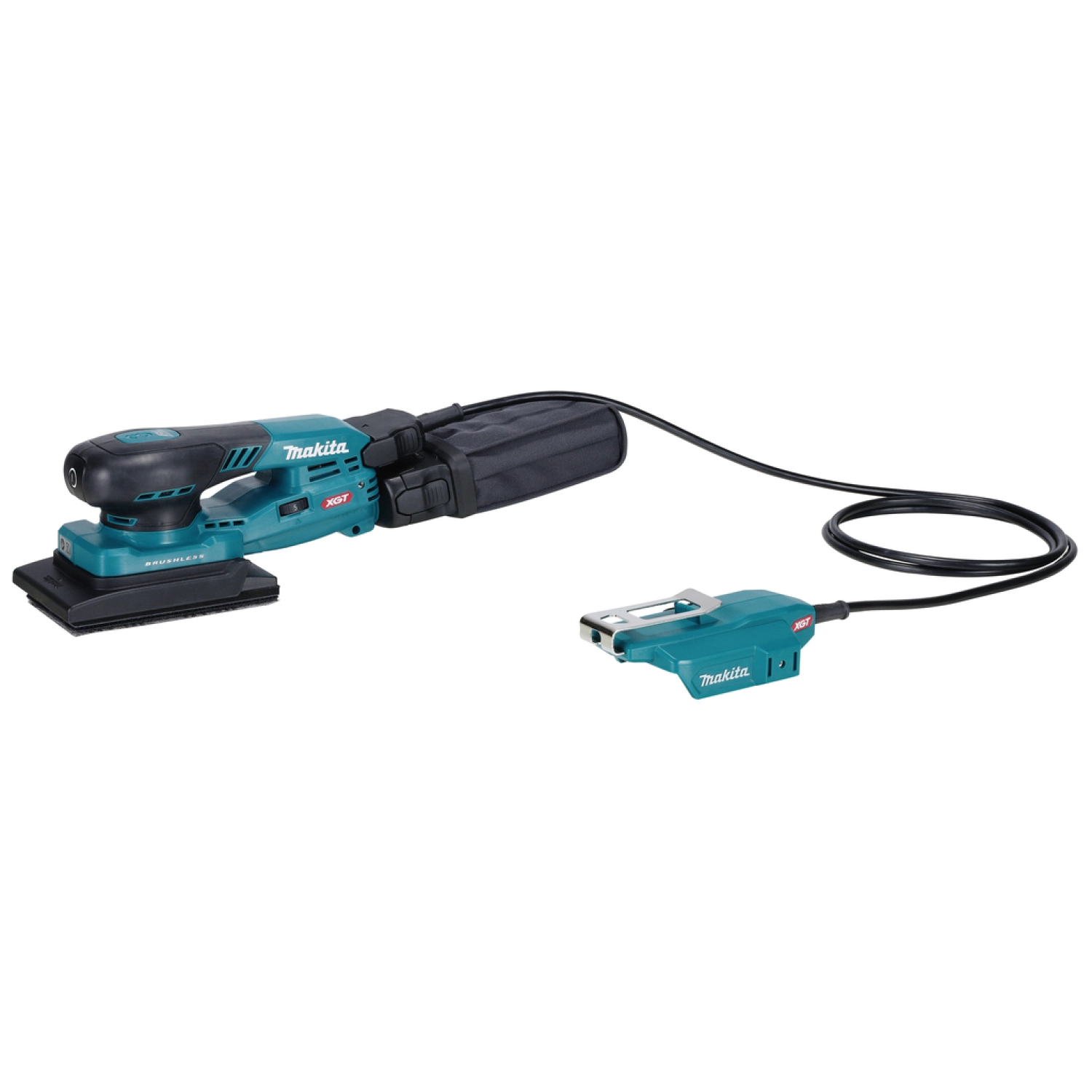 Makita BO005CGZ XGT 40V Li-ion accu Handpalm vlakschuurmachine - 80x130mm-image