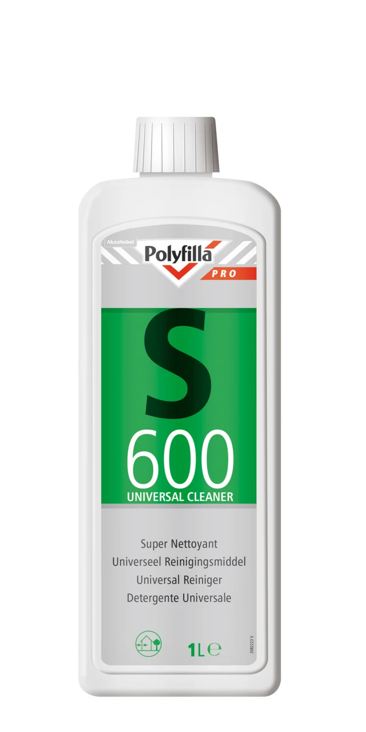 Polyfilla S600 Universeel Reinigingsmiddel 1L