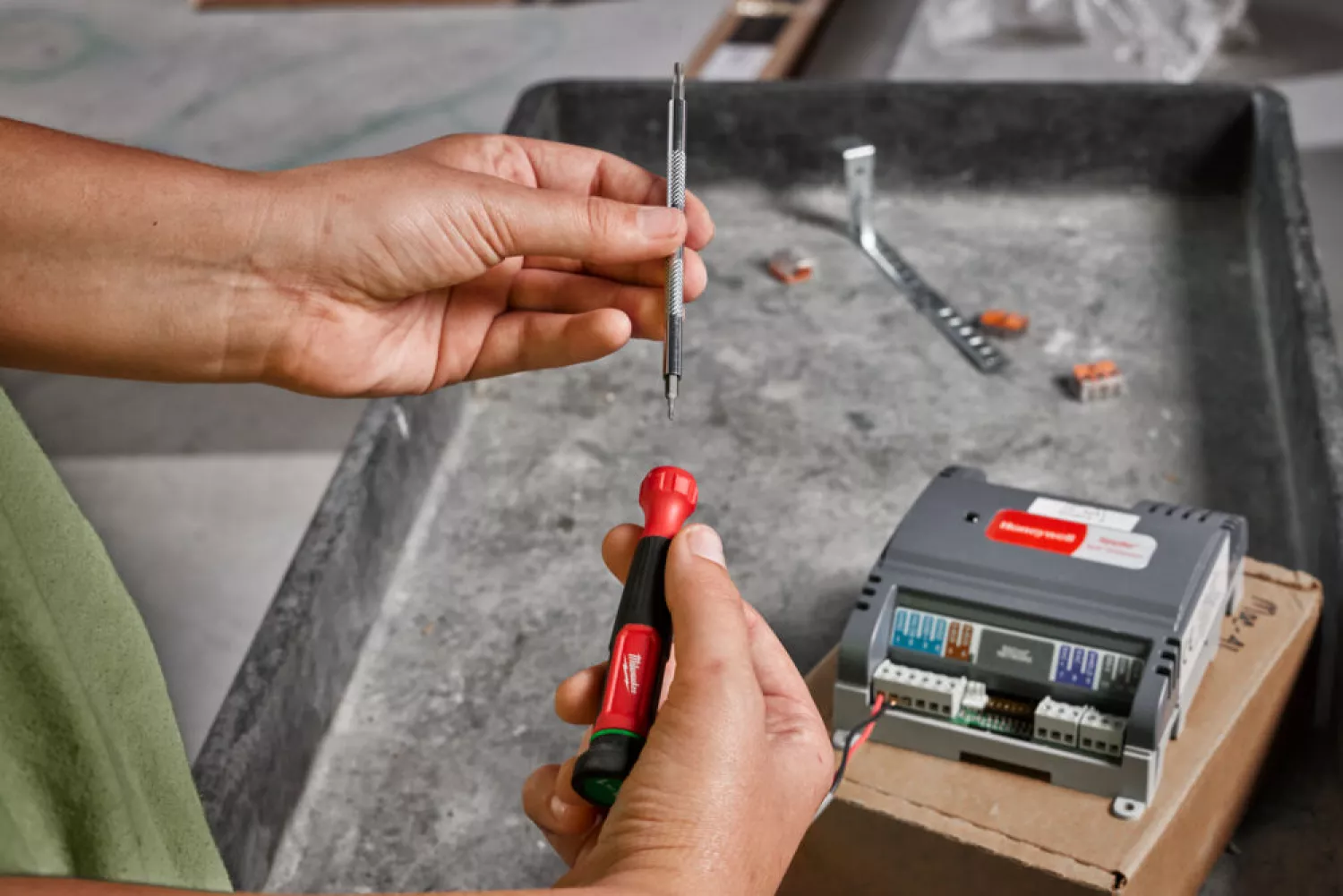 Milwaukee 4932498175 Precisie schroevendraaier - 4 in 1 multi-bit - TX-image