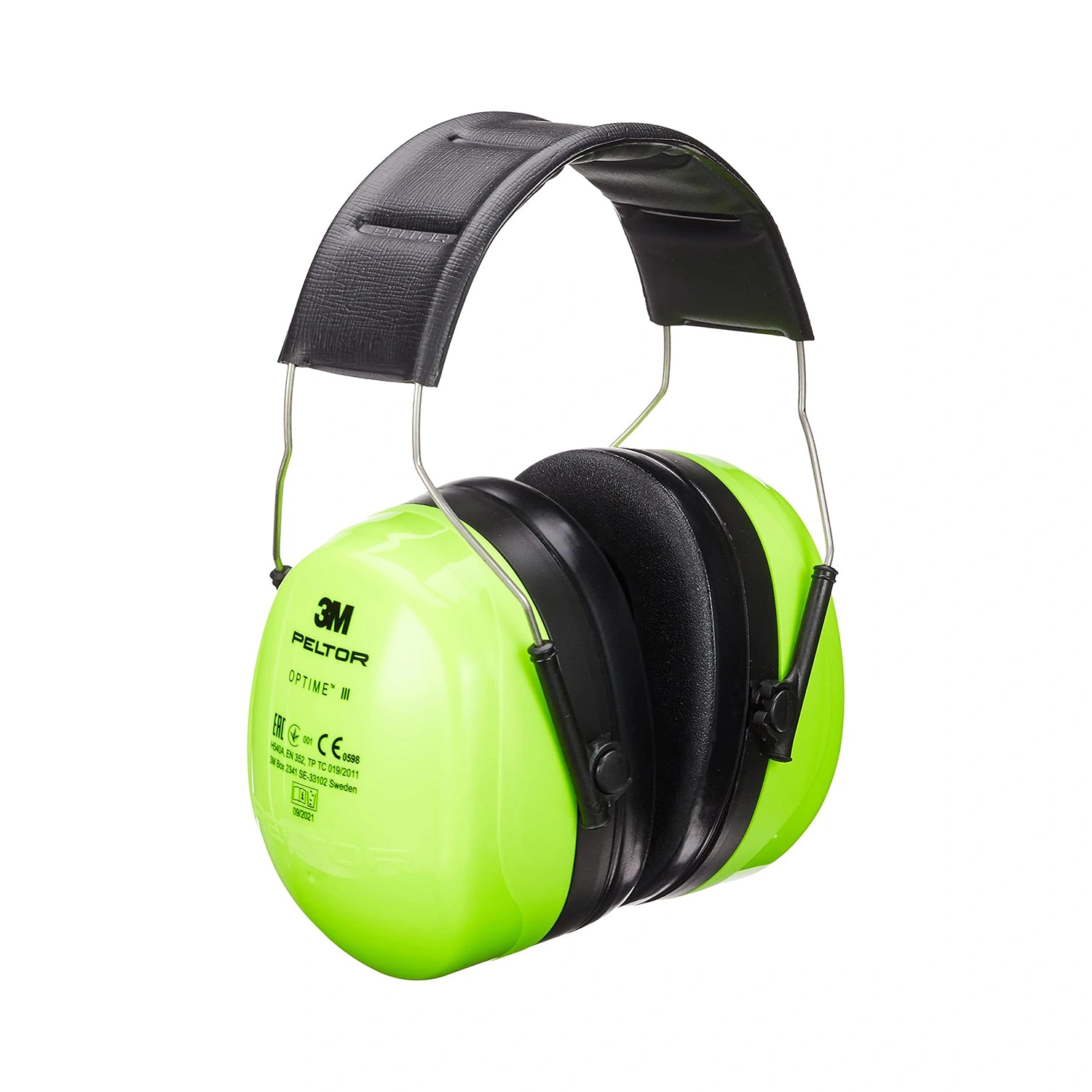 3M Peltor H540 Optime lll Gehoorkap met hoofdbeugel - Hi-Viz