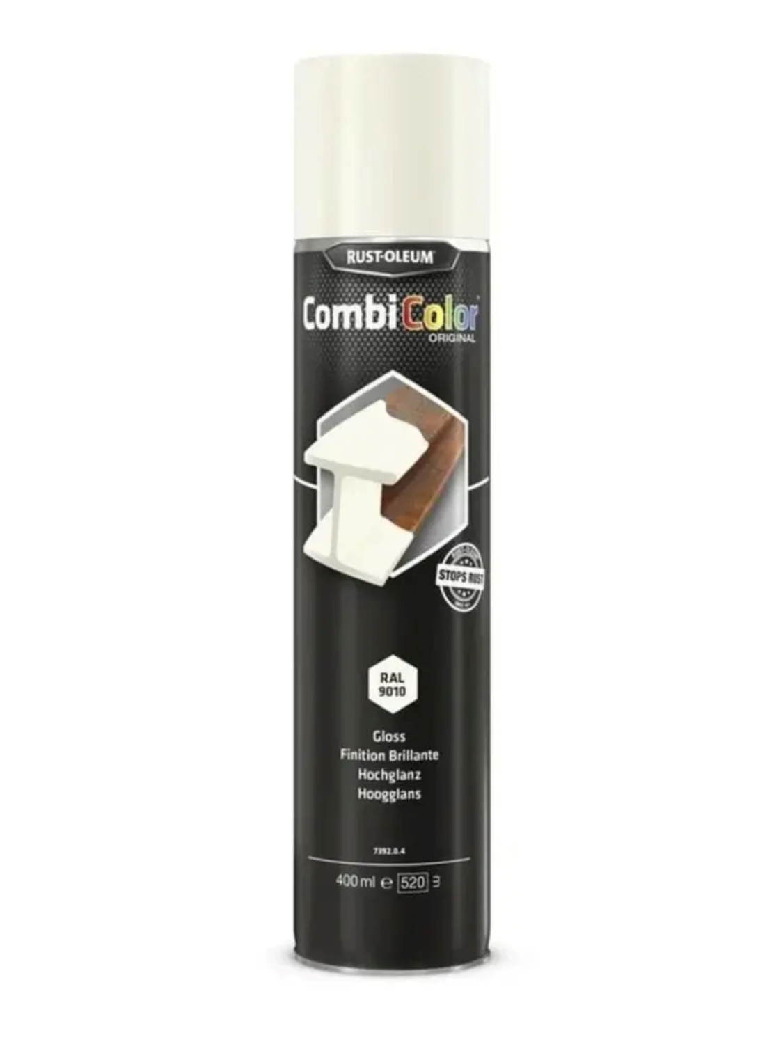 Rust-Oleum Combicolor Spuitbus - wit - 0,4L-image