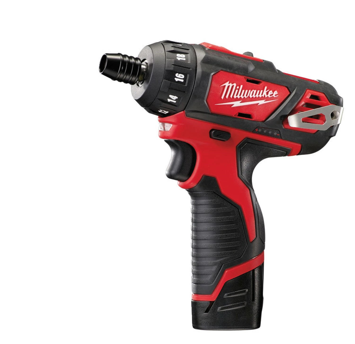 Milwaukee M12 BD-202C 12V Li-Ion accu boor-/schroefmachine set (2x 2.0Ah accu) in koffer-image