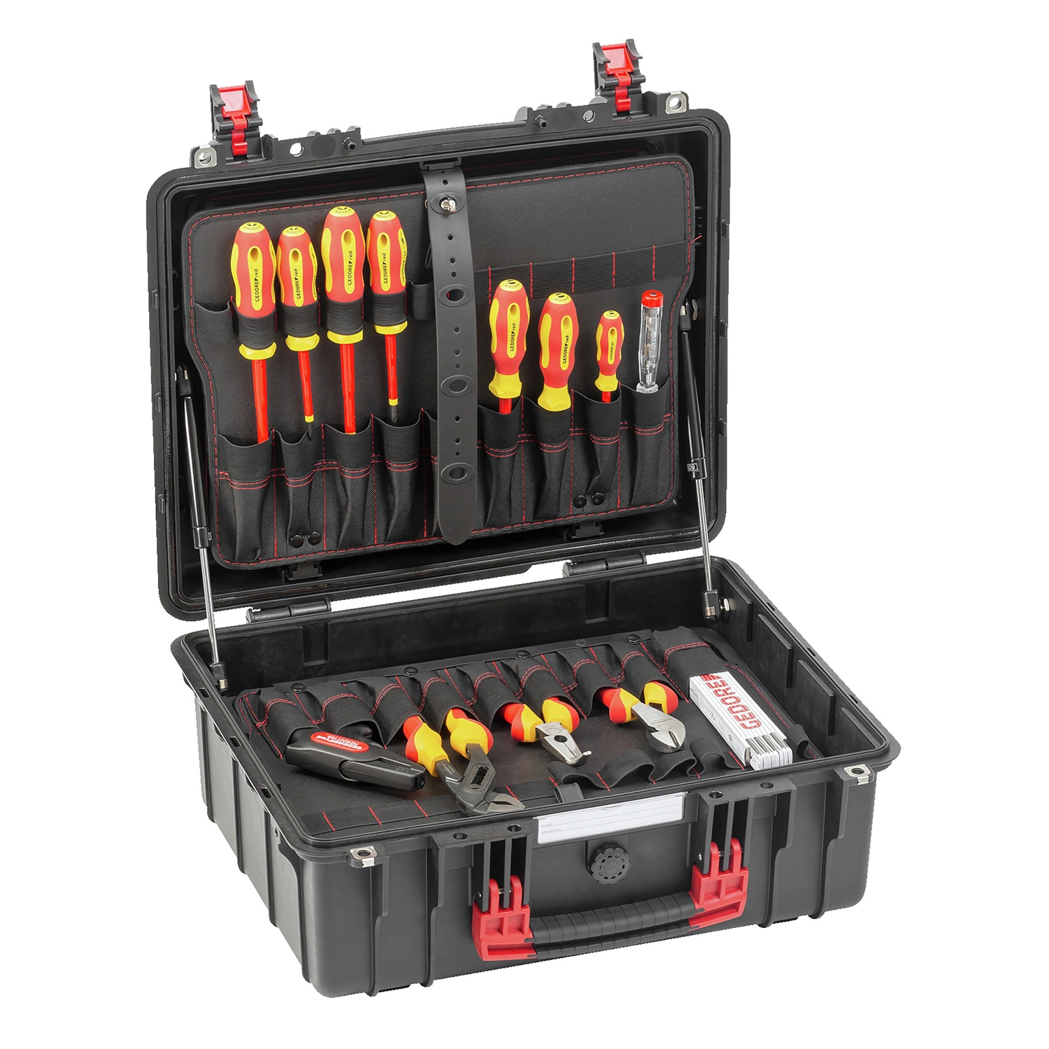 Gedore RED R21652089 - Gereedschapset Elektricien in Though Case - 89-dlg.-image