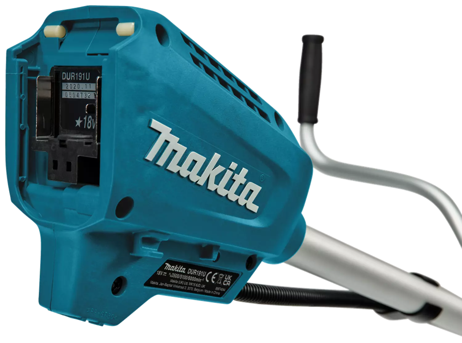 Makita DUR191UZX9 LXT 18V Li-ion Accu Grastrimmer U-greep body-image