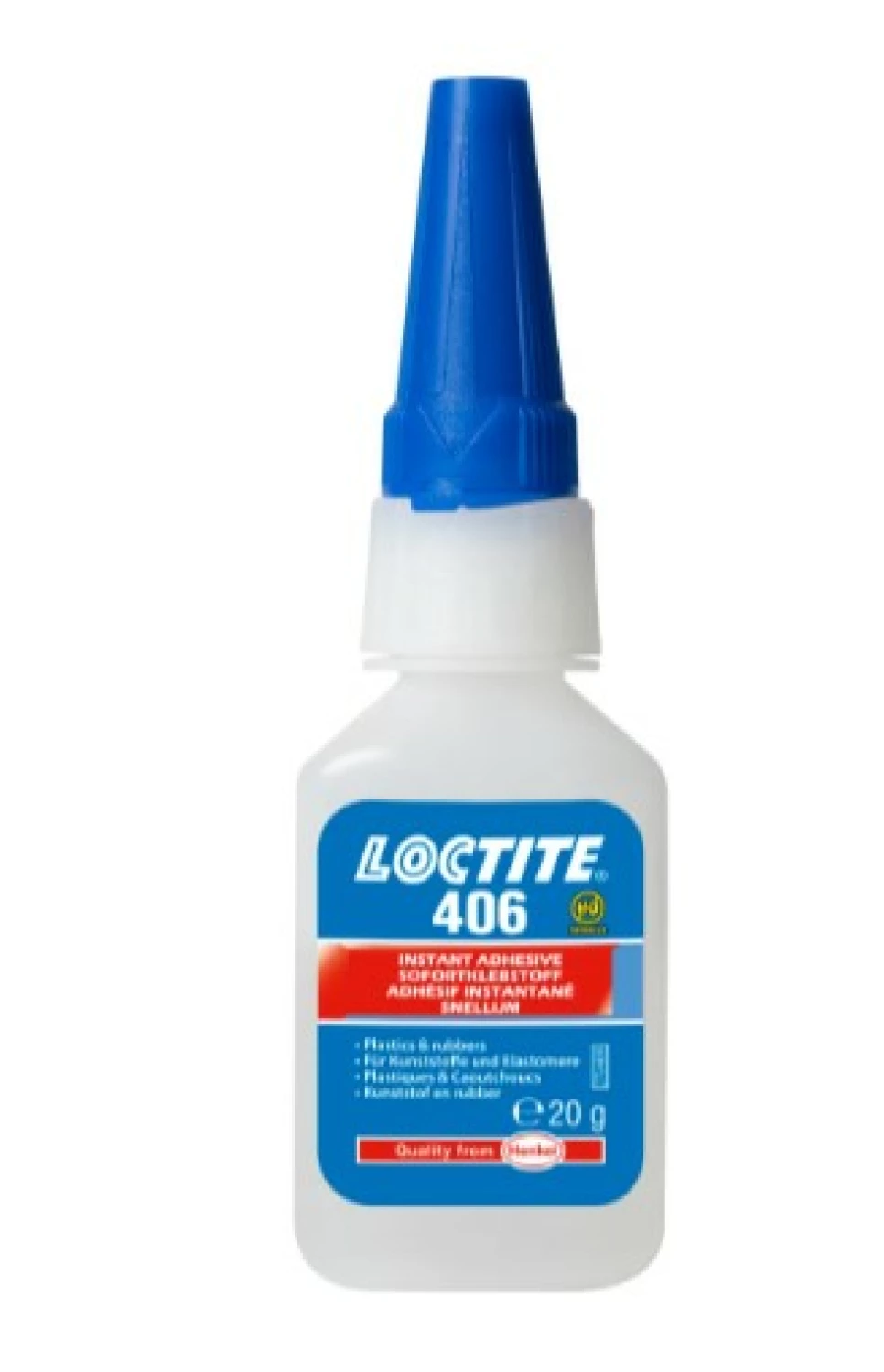 LOCTITE 406 - Colle instantanée universelle - 20gr - plastique et caoutchouc-image