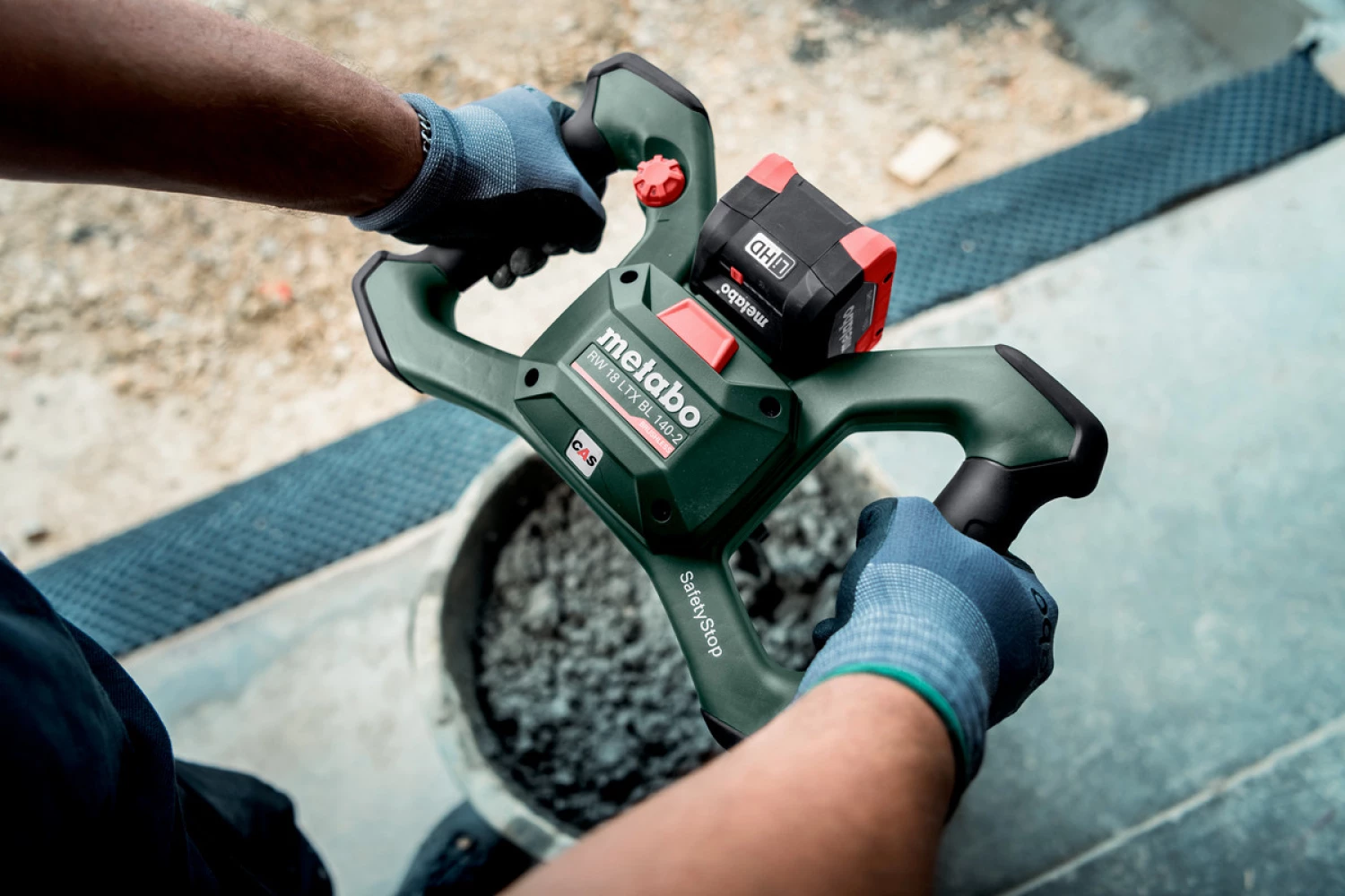 Metabo RW 18 LTX BL 140-2 18V Li-ion accu mixer body - 140mm-image
