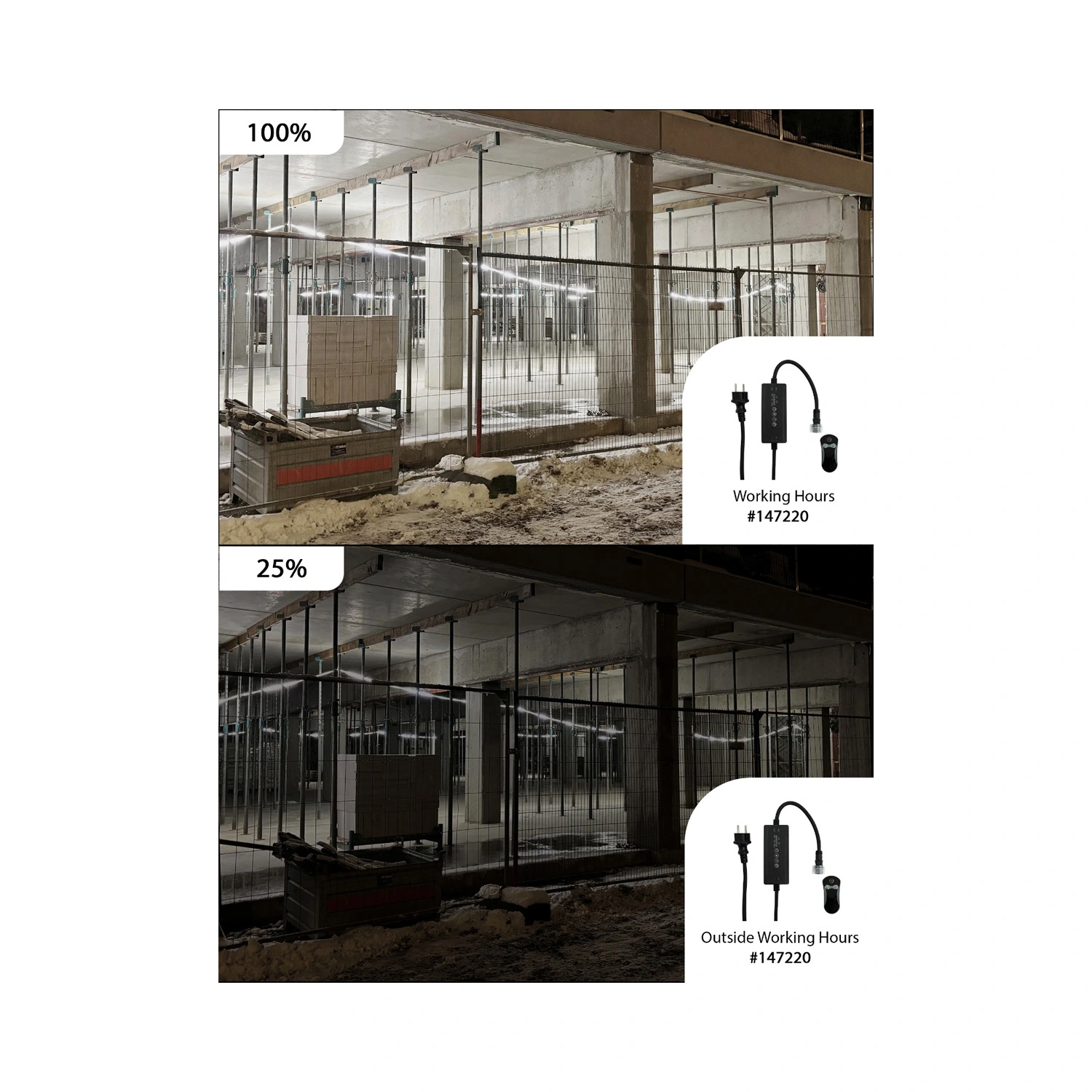 Bailey Dimmerkit voor LED Lichtslang RoBust Plus + Afstandsbediening