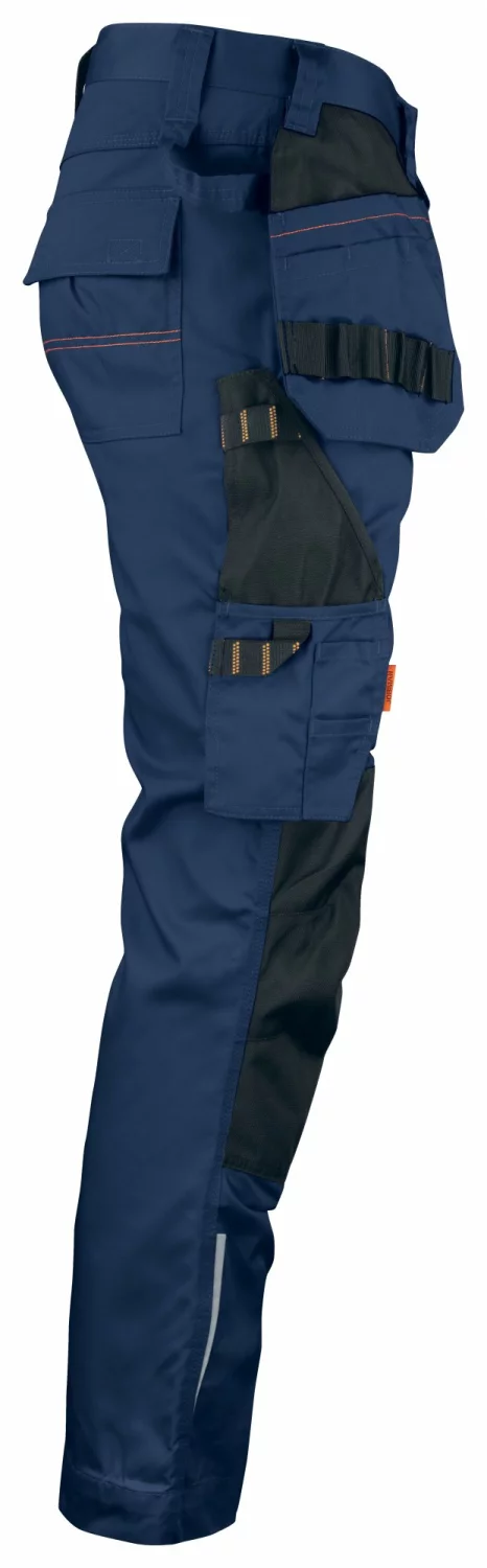 Jobman 2322 Werkbroek Holsterpockets - Maat 48 - Blauw / Zwart-image