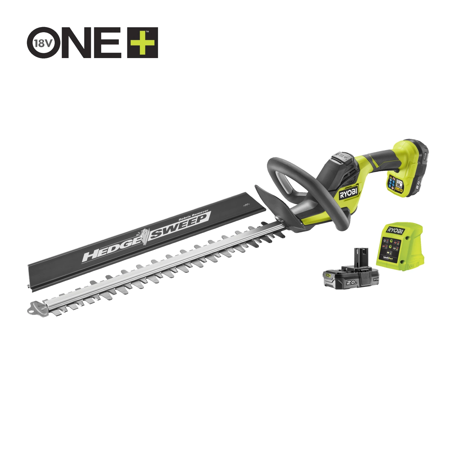 Ryobi RY18HT45A-120 One+ 18V Accu Heggenschaar set 2.0Ah - 450 mm-image