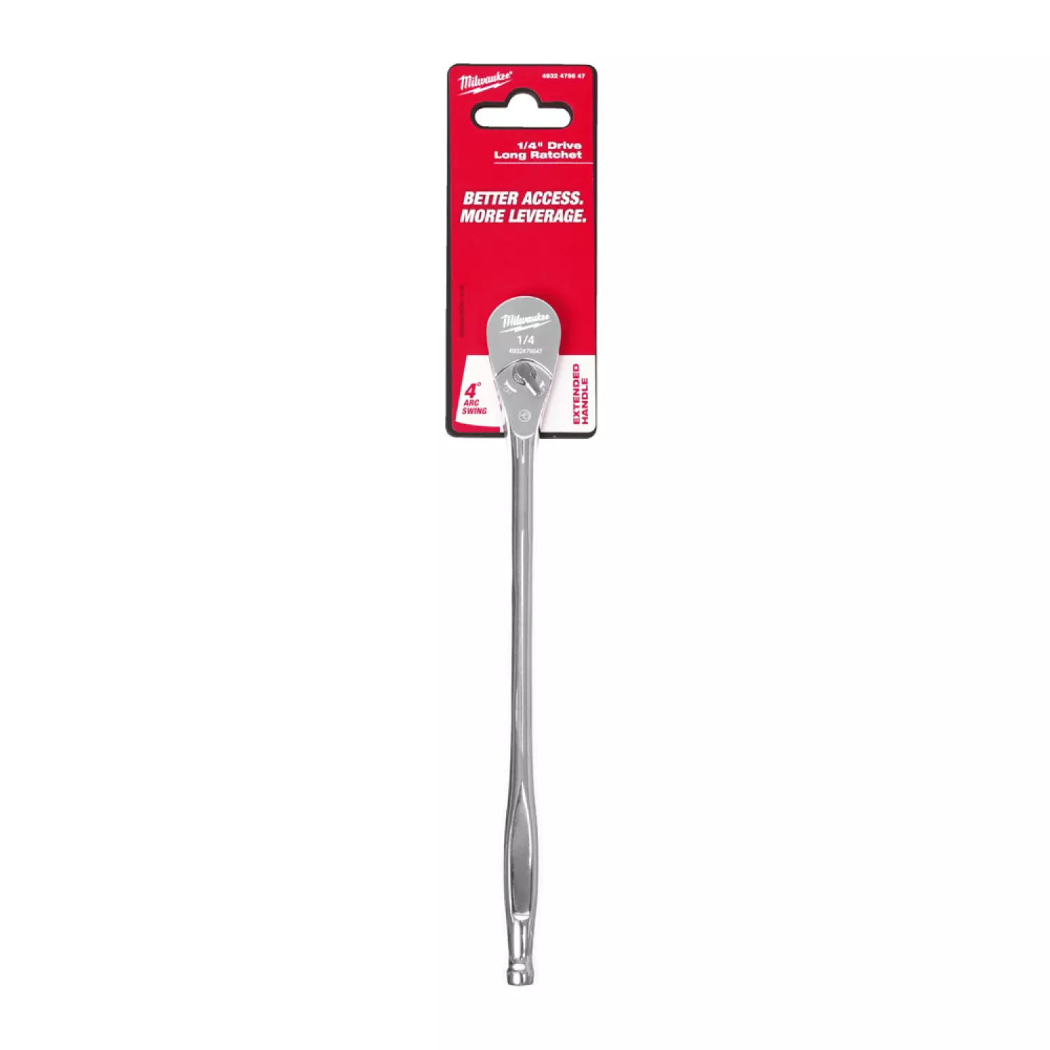Milwaukee 4932479647 Omschakelbare ratel - 1/4" - 229mm-image
