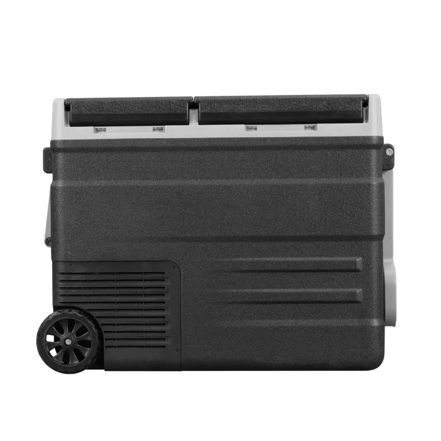 Steamy-E SECUD55 Glacière électrique à compresseur à double zone sur roulettes - 49 L-image