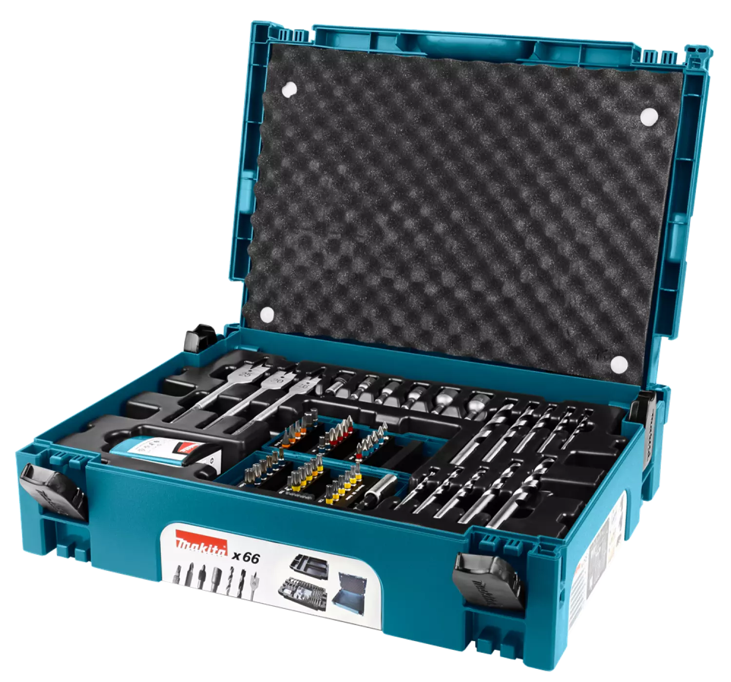 Makita B-43044 - Coffret ensemble accessoires 66 pièces en coffret MAKPAC-image