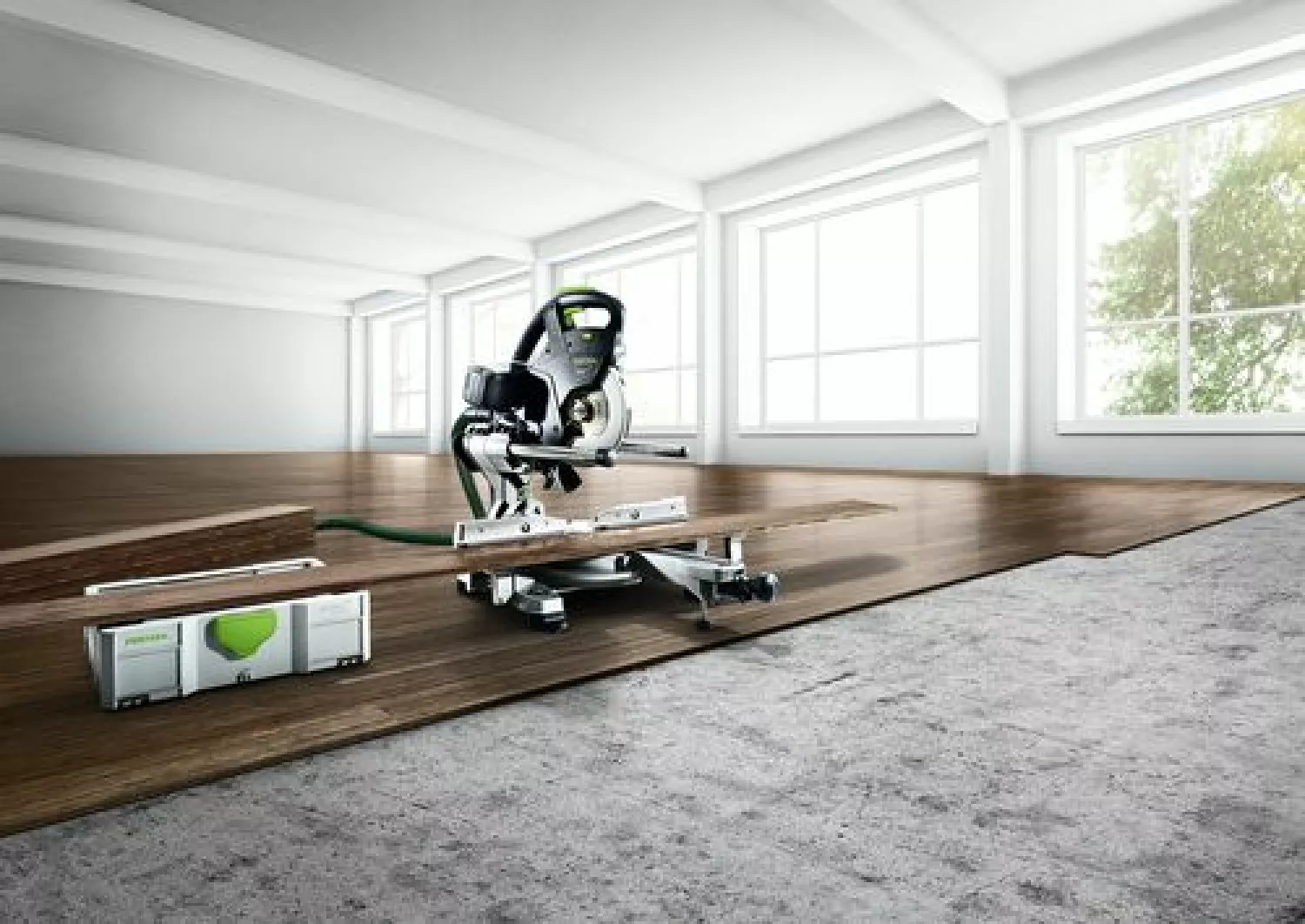 Festool KS 60 E KAPEX Afkortzaag - 1200 W - 661 x 475 x 430 mm-image