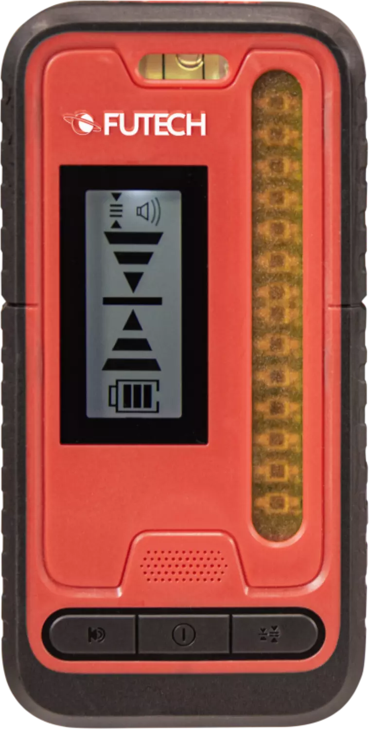 Futech Line Tracer Récepteur laser rouge/vert - Rouge/vert - 50 m-image