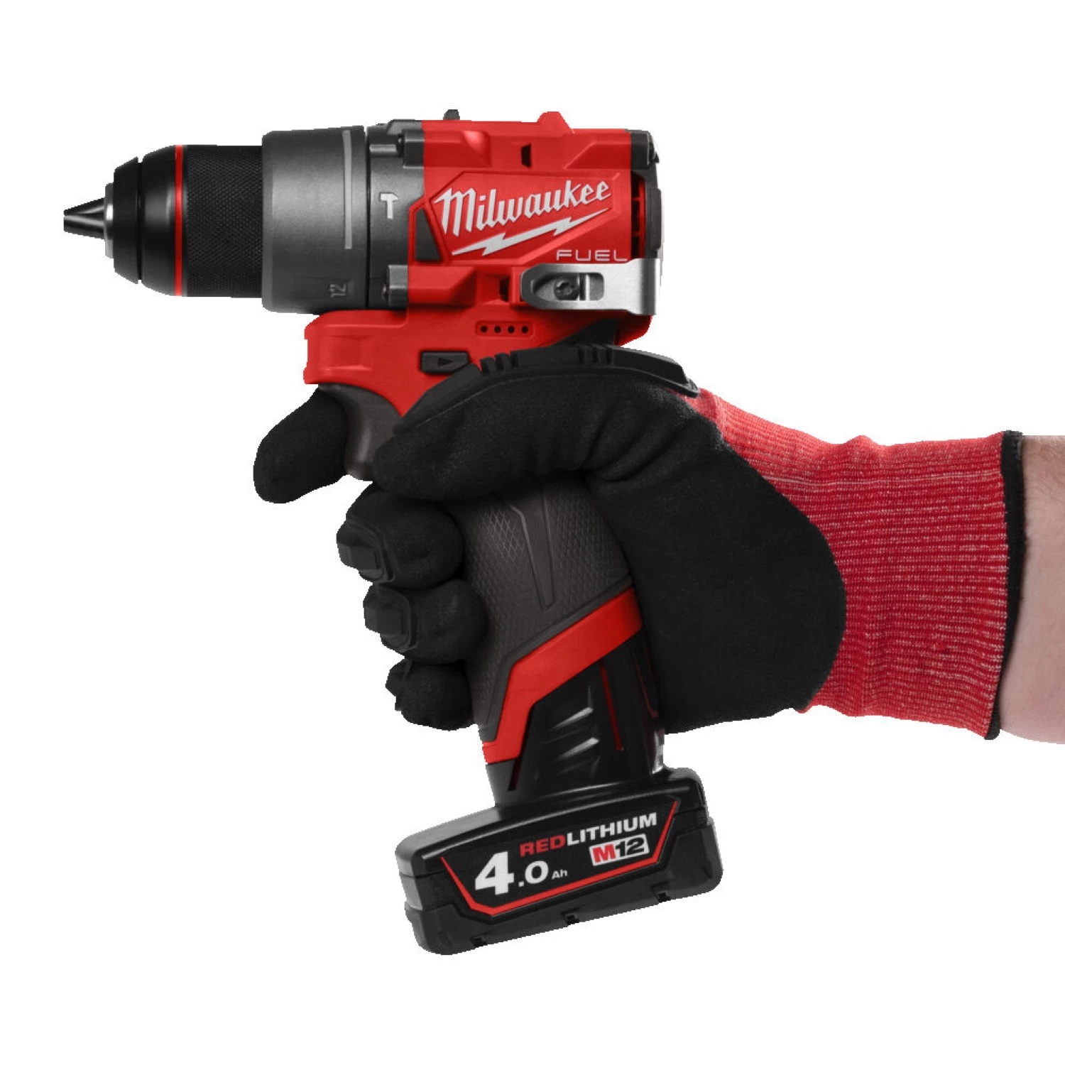 Milwaukee M12 FPD2-402X Perceuse visseuse sans fil set (2x 4.0Ah batterie) en Coffret HD - 45 Nm-image