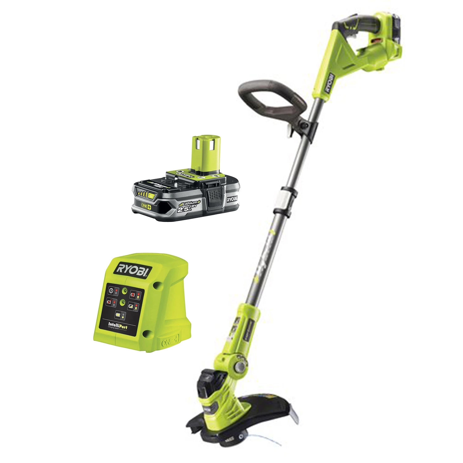 Ryobi RLT1831H25F 18V Li-Ion accu grastrimmer set (1x 2.5Ah) - 25/30cm-image