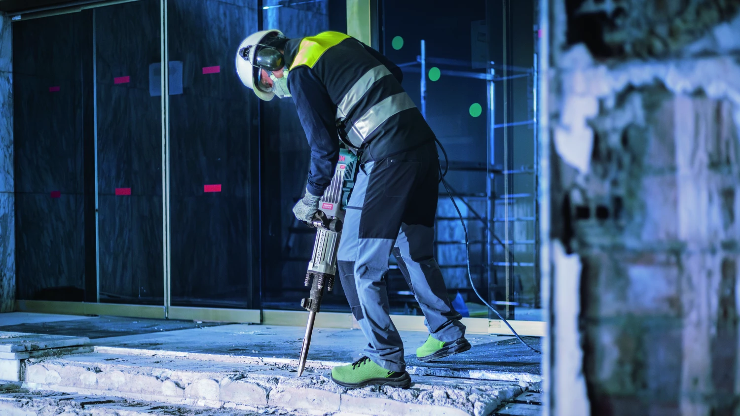 Bosch 2608690111 - Burin pointu à queue six pans, 30 x 400 mm-image