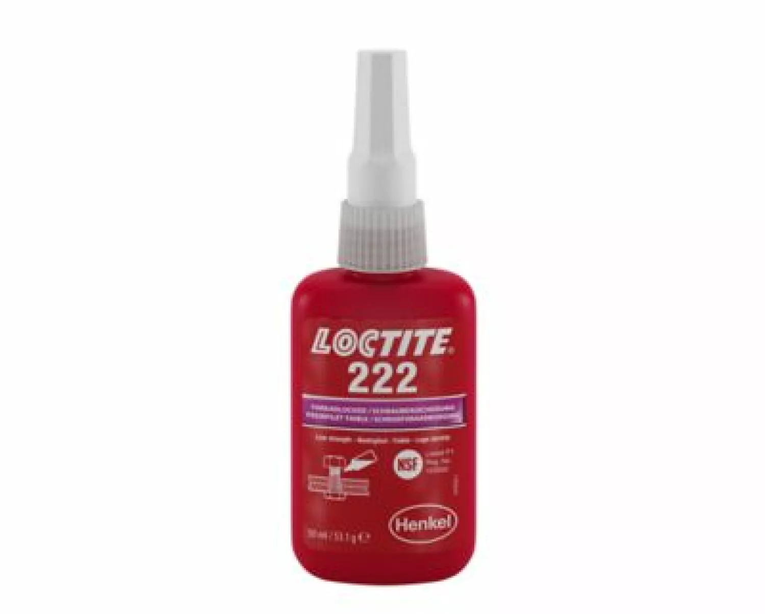 LOCTITE 222 - Schroefdraadborgmiddel - lage sterkte-image