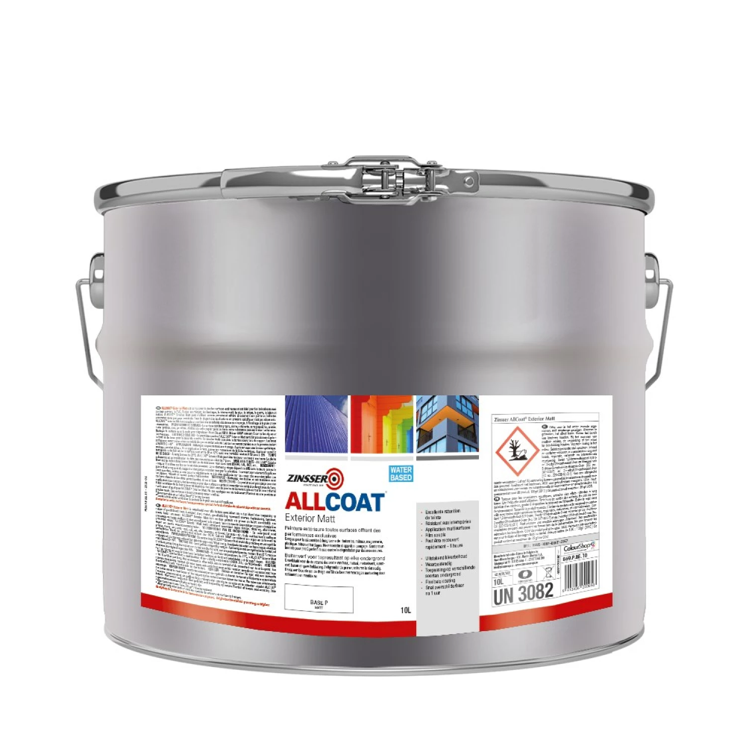 Zinsser Allcoat Exterior Matt - op kleur gemengd - 10L-image