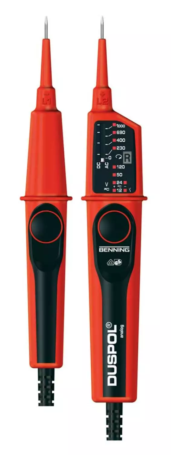 Benning 44050261 DUSPOL Tweepolige spanningstester - AC/DC 1000V-image