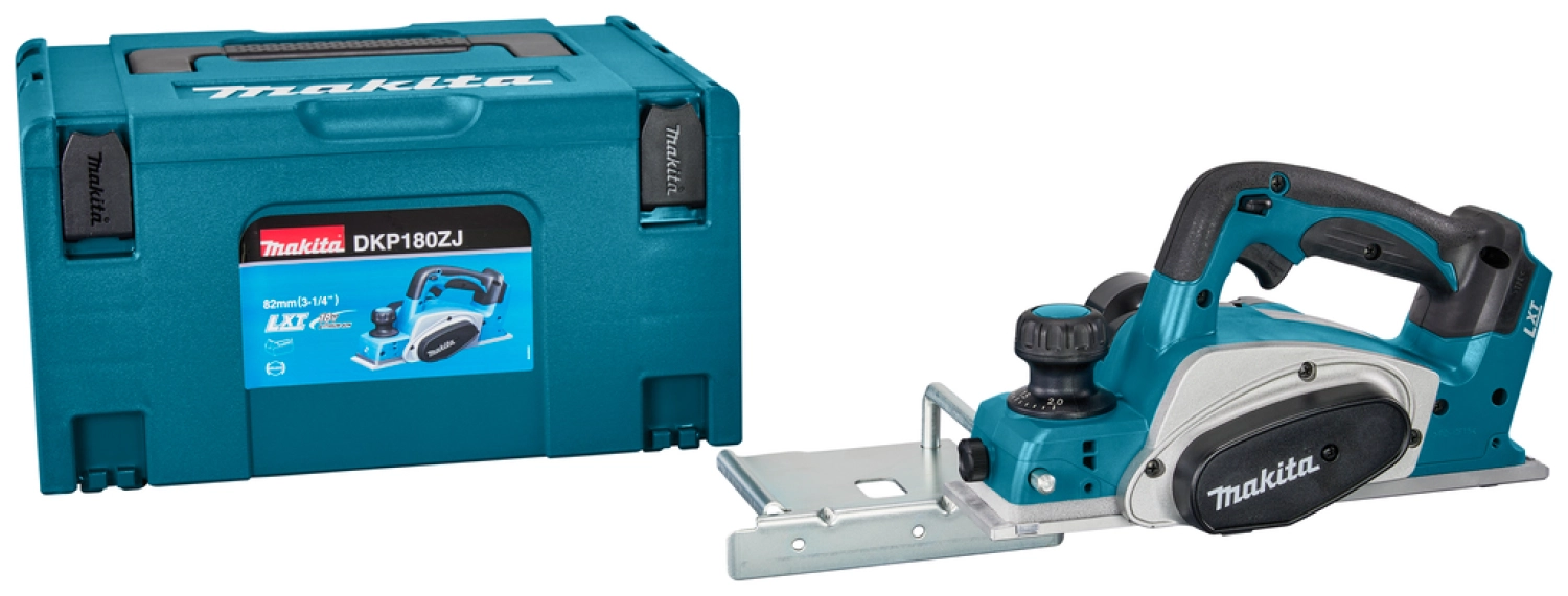 Makita DKP180ZJ 18V Li-Ion Accu schaafmachine body in Mbox - 82mm - 2mm-image