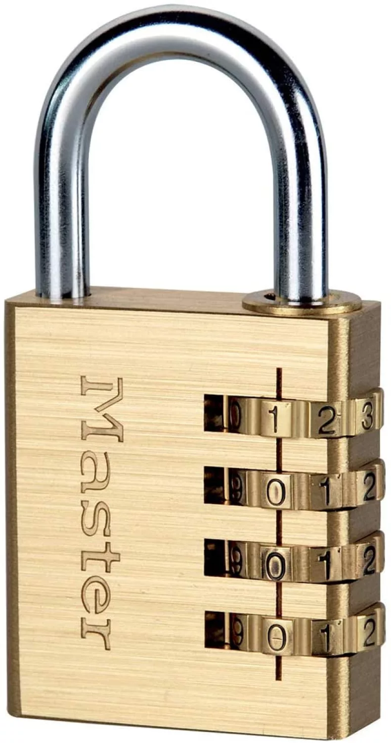 Master Lock 604EURD Hangslot - 40mm - cijfercode (2 stuks)-image