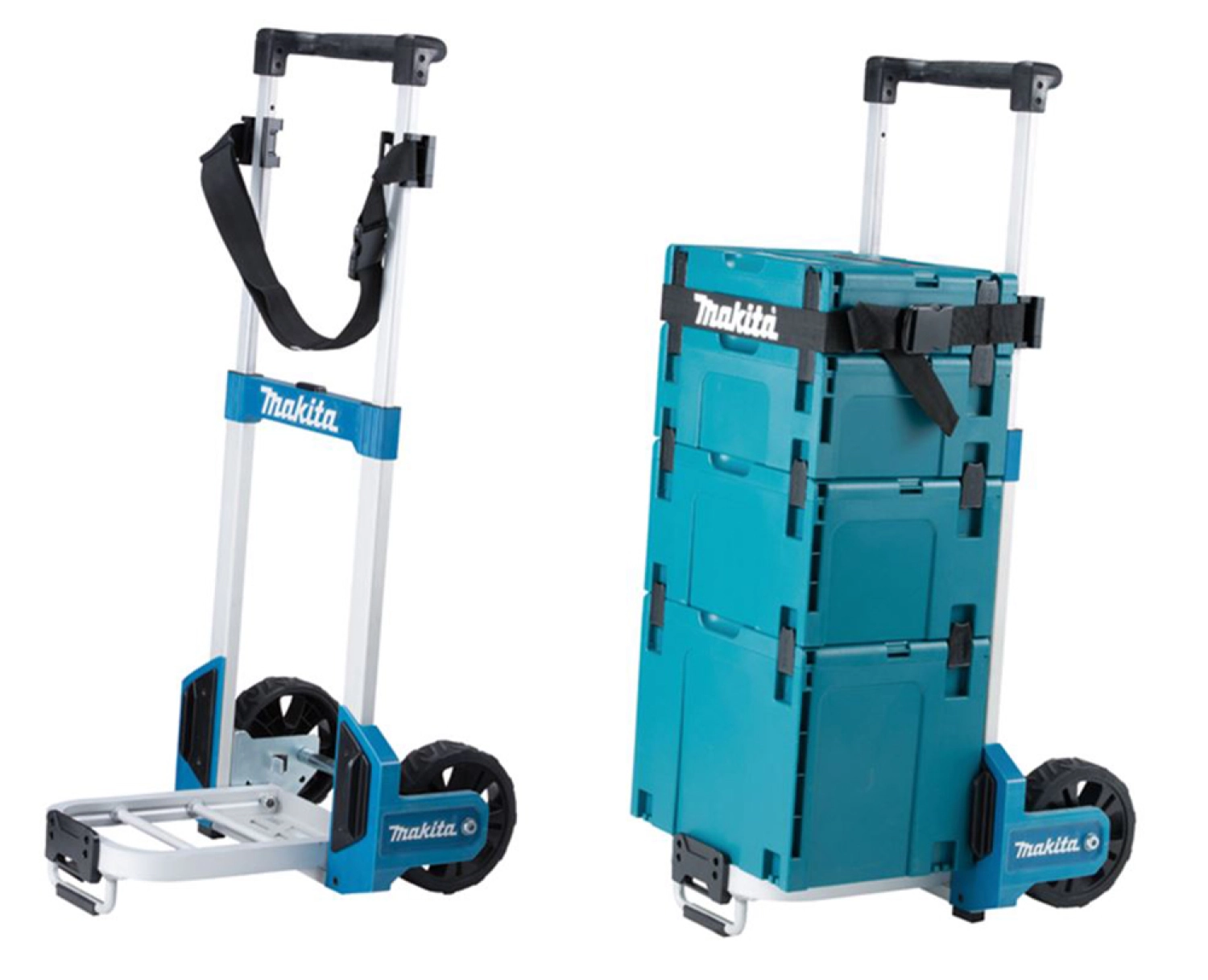 Makita Chariot-diable avec MAKPAC 1, 2, 3 et 4-image