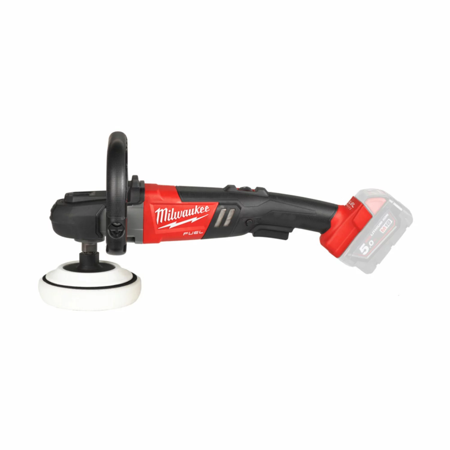 Milwaukee M18 FAP180-0X 18V Li-Ion accu Polijstmachine body in HD Box - 180mm - variabel-image