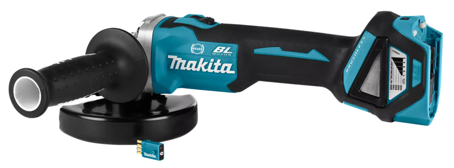 Makita DGA514ZJU 18V Li-Ion Accu AWS haakse slijper body in Mbox - 125mm - koolborstelloos-image