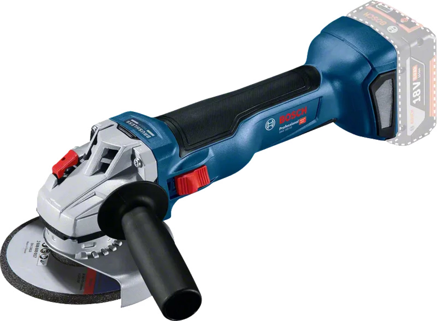 Bosch GWS 18V-10 Meuleuse d'angle sans fil Li-Ion - 125 mm - Machine seule-image