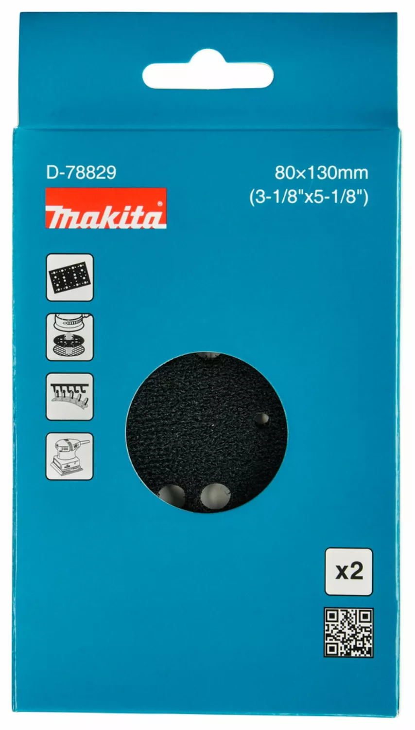 Makita D-78829 Schuurzool -  80x130mm-image