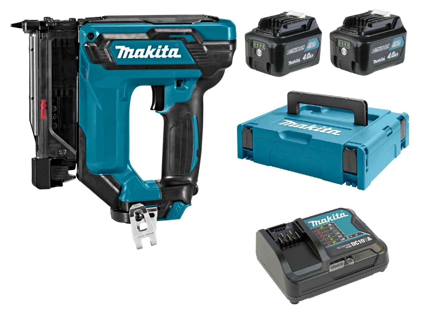 Makita PT354DSMJ Cloueuse sans-fil - 10,8V Li-ion - 2 batteries 4,0 Ah - MAKPAC-image