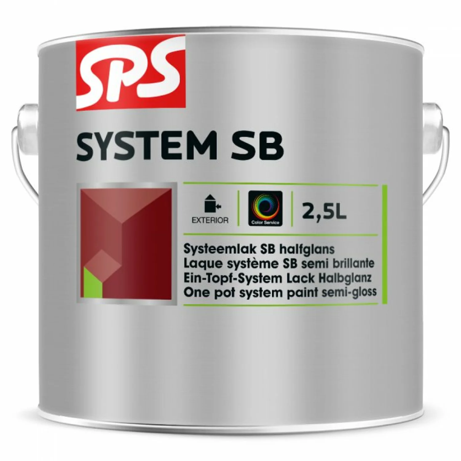 SPS Systeem SB lak - RAL 9005 zwart - 0,75L-image