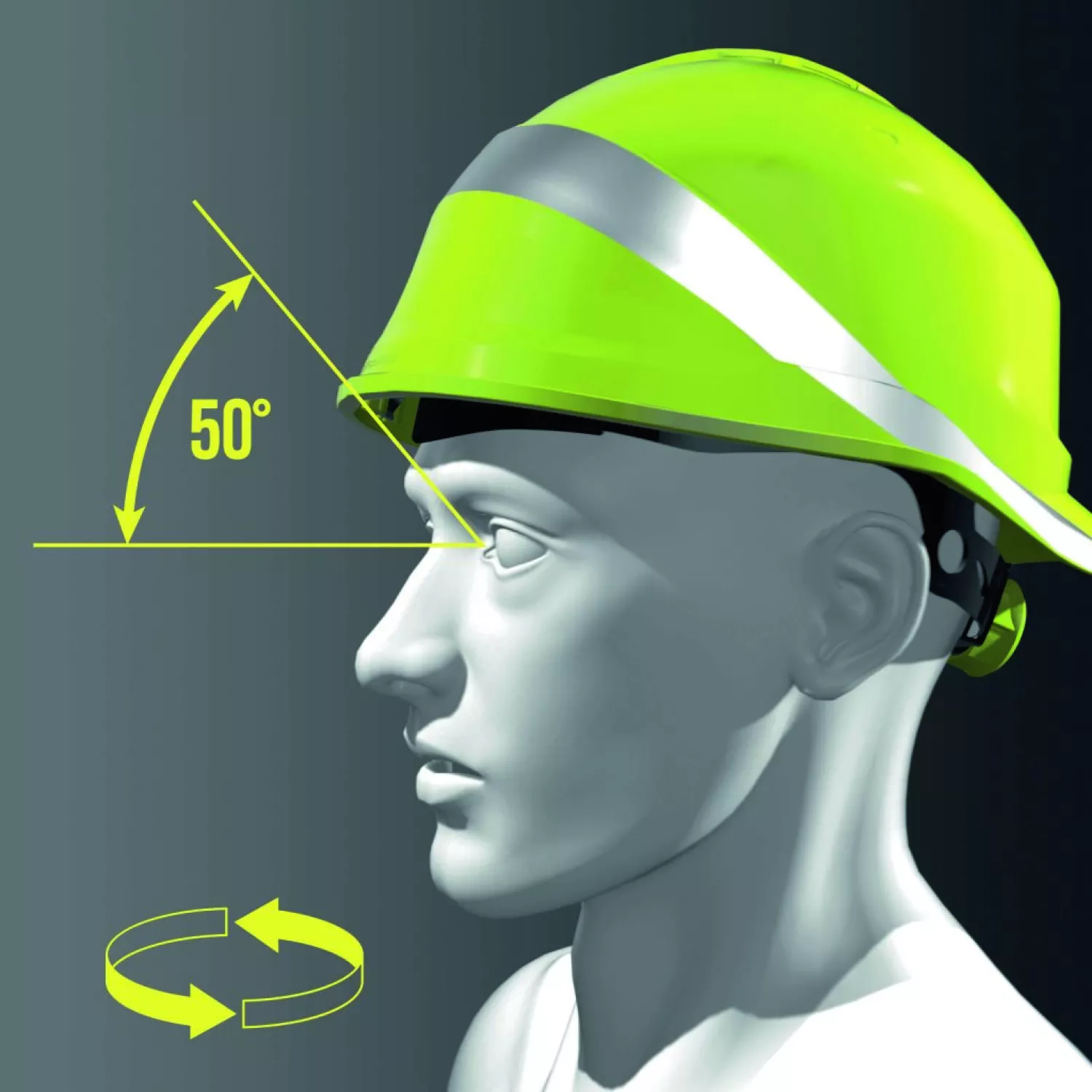 Delta Plus Diamond 6 Wind Casque de sécurité - Blanc-image
