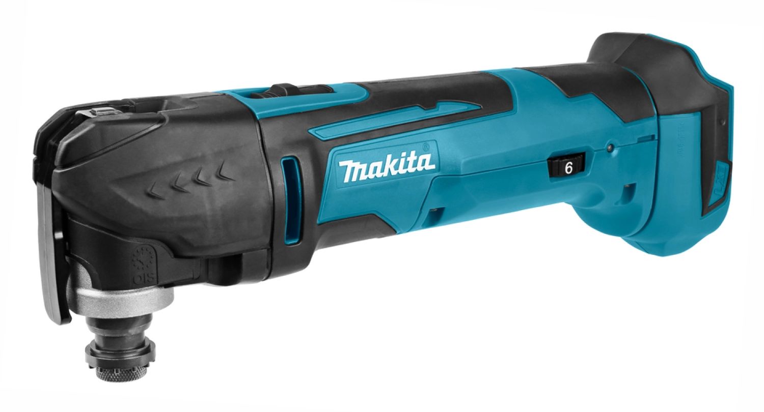 Makita DTM51Z - Découpeur-ponceur multifonctions sans fil 18 V Li-ion (machine seule) - Changement rapide-image