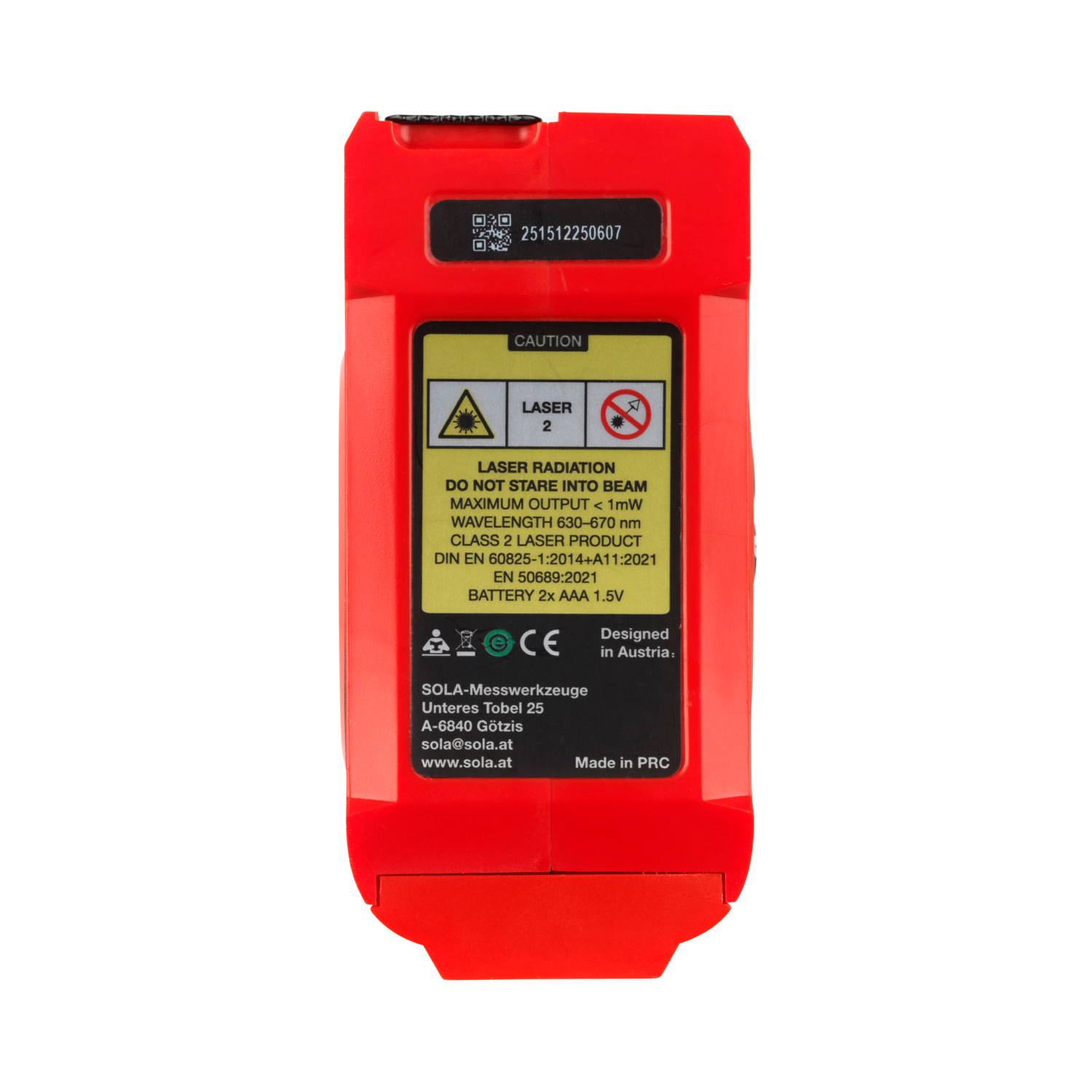 Sola METEC Digitale Rolmaat met Laserafstandsmeter - 5m x 19mm-image