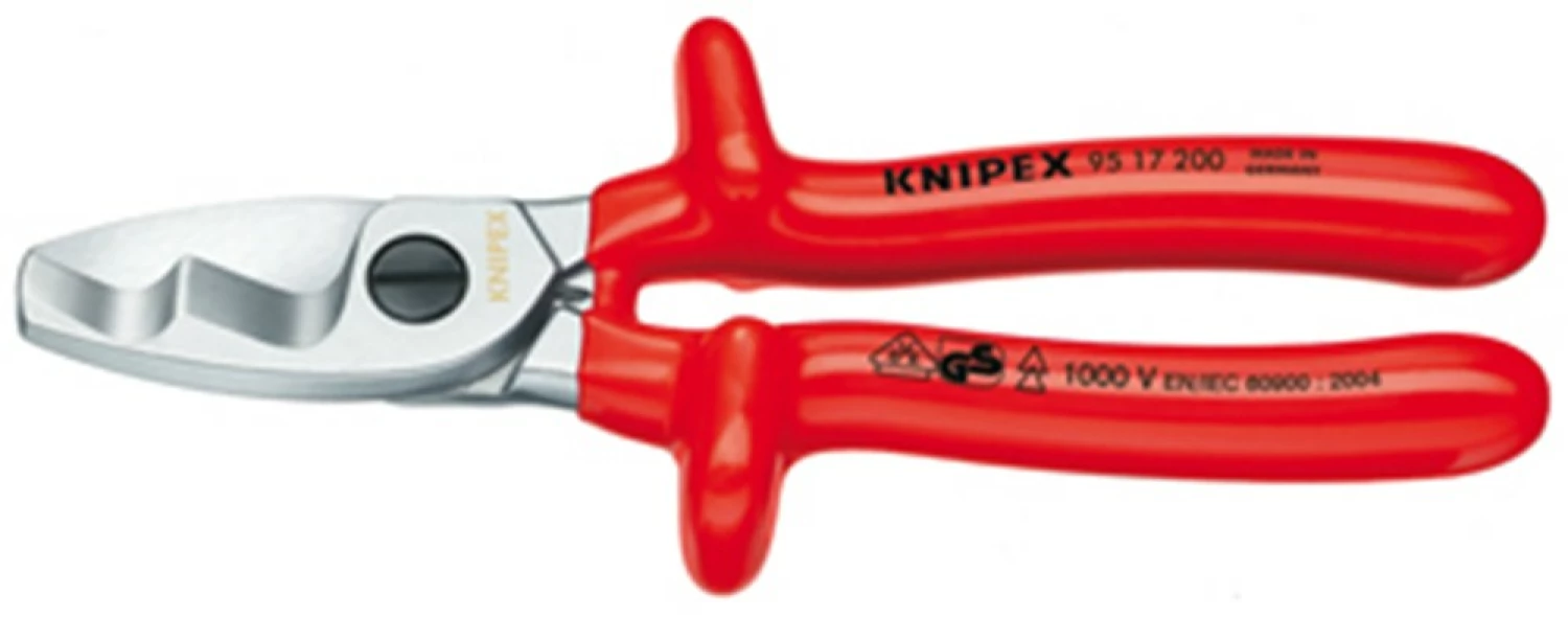 Knipex 9517200 Kabelschaar met dubbele snijkanten - 200mm