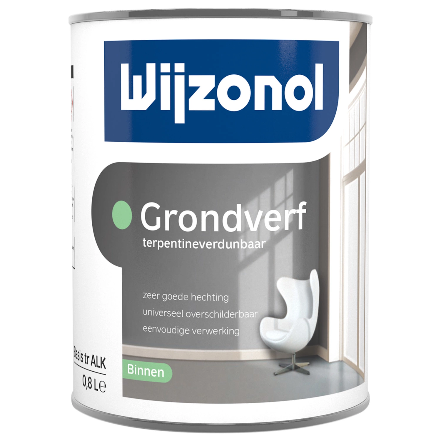 Wijzonol Int Grondverf terpentineverdunbaar - op kleur gemengd - 1L-image