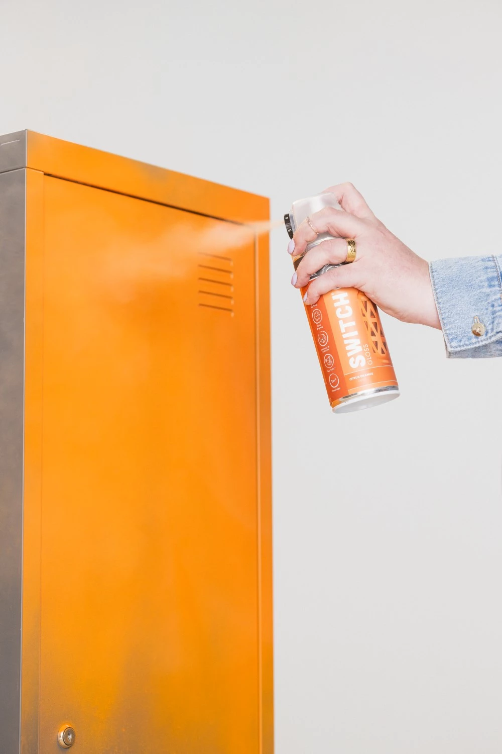 Rust-Oleum Switch Spuitlak - Hoogglans Citrus Oranje - 0,4L