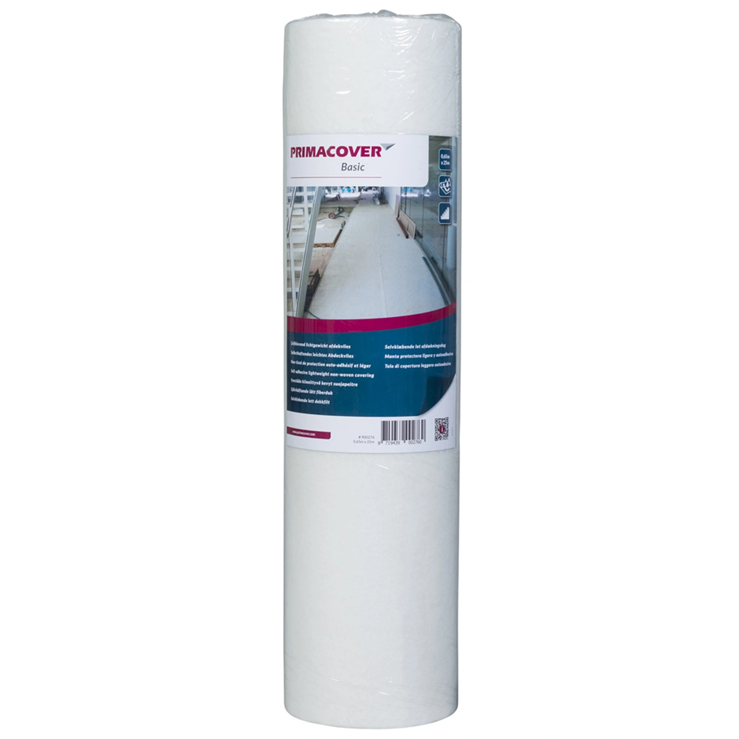 PrimaCover 900276 Basic Zelfklevend Afdekvlies - 25 x 0,65 m